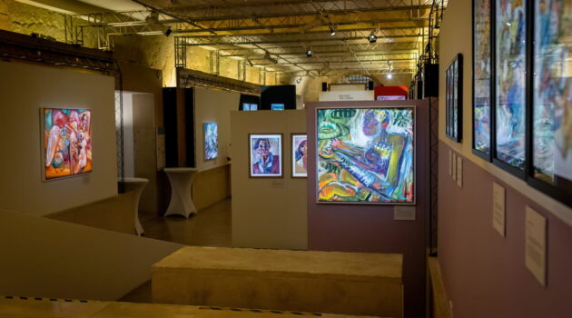 Olaug Vethal exhibition at spazju kreattiv